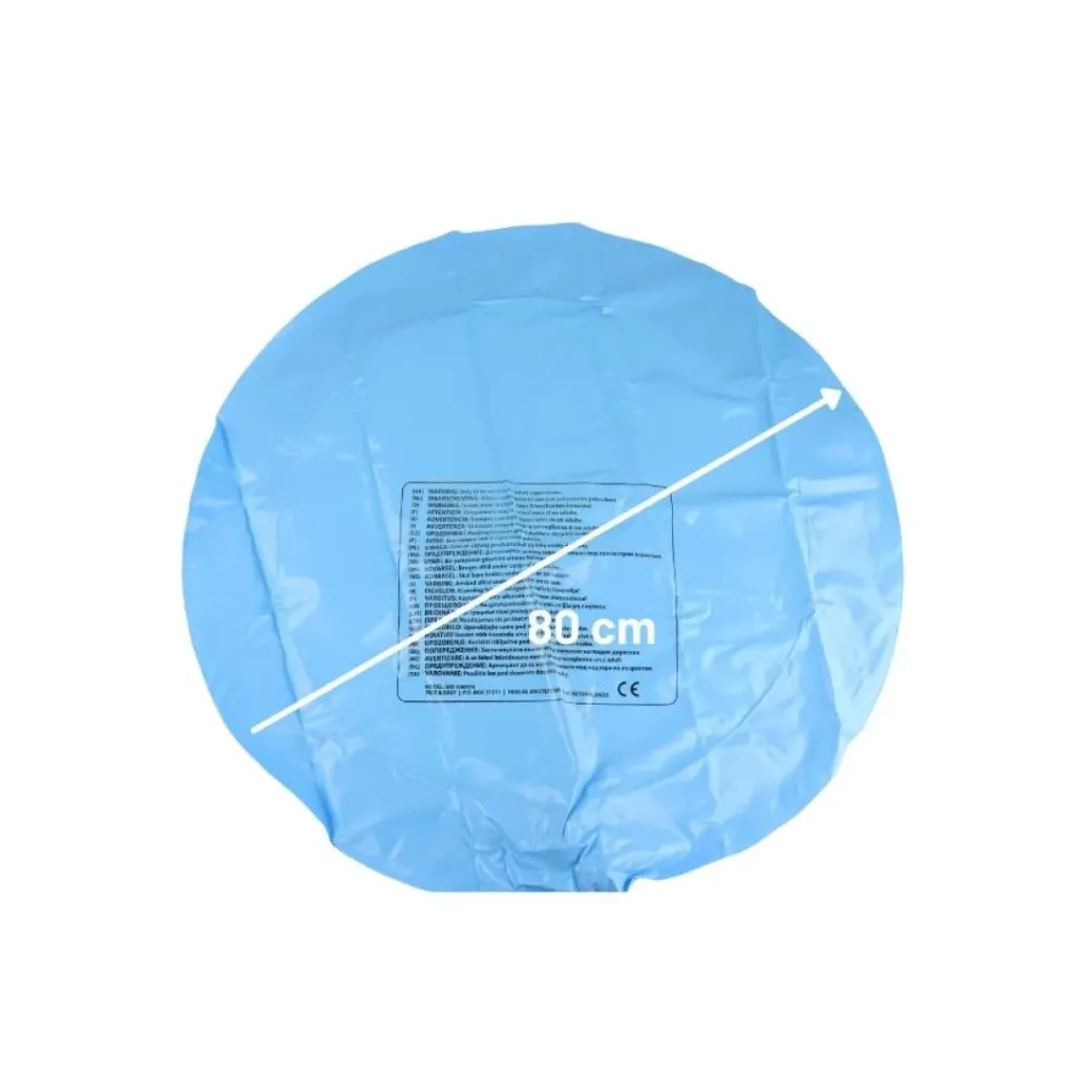 Brico Waterspeelgoed-Orange85 Watermat Met Fontein Waterspeelmat Blauw 80Cm Kunststof