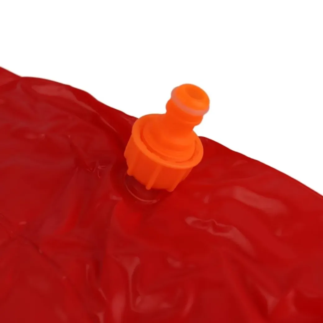 Brico Waterspeelgoed-Orange85 Watermat Met Fontein Waterspeelmat Rood 80Cm Kunststof