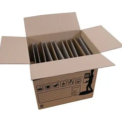 Pack & Move Doos Met Verdelen Voor Borden 50L|Brico Online