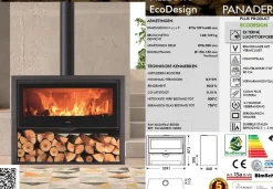 Brico Houtkachels<Panadero Houtkachel Allegro Ecodesign 8,9Kw