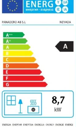 Brico Houtkachels<Panadero Houtkachel Nevada Ecodesign 8,7Kw