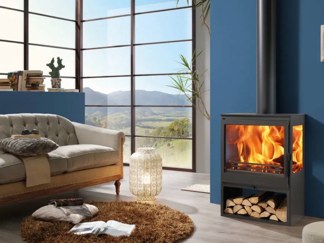Brico Houtkachels<Panadero Houtkachel Oval 3 Stones Ecodesign 8,7Kw