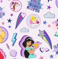 Brico Behang Kinderkamer-Papierbehang Princess Badges