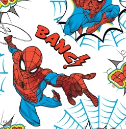 Brico Behang Kinderkamer-Papierbehang Spiderman Pow!