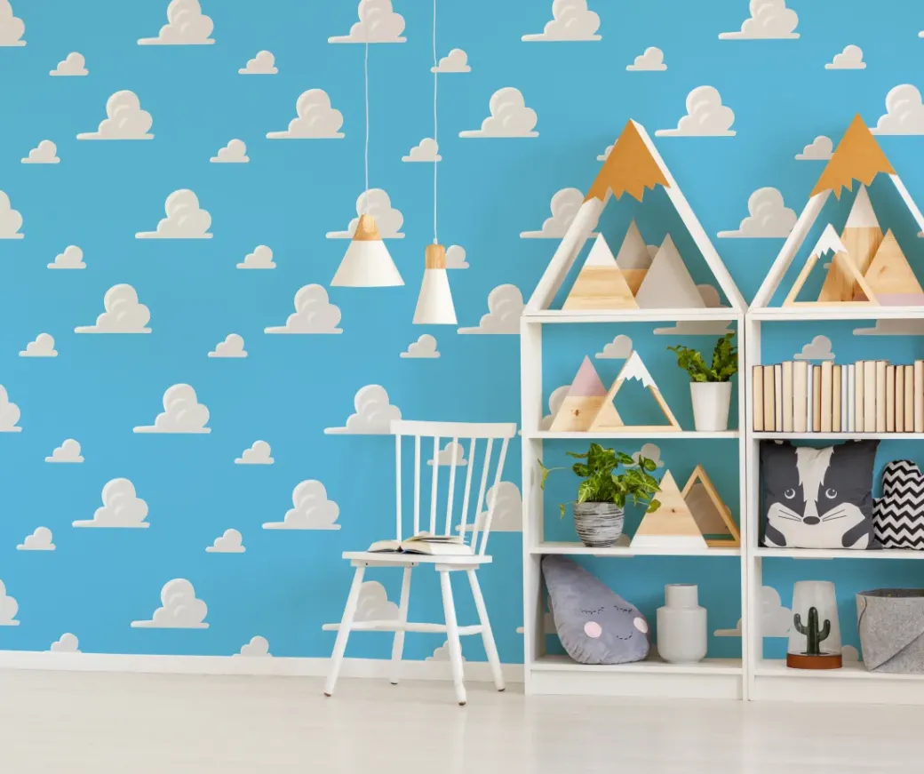 Brico Behang Kinderkamer-Papierbehang Toy Story Andy'S Room