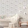 Brico Behang Kinderkamer-Papierbehang Winnie The Pooh Up, Up And Away
