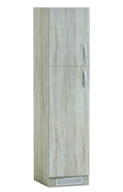Paprika Kolomkast 60Cm Geborsteld Eik Melamine|Brico New