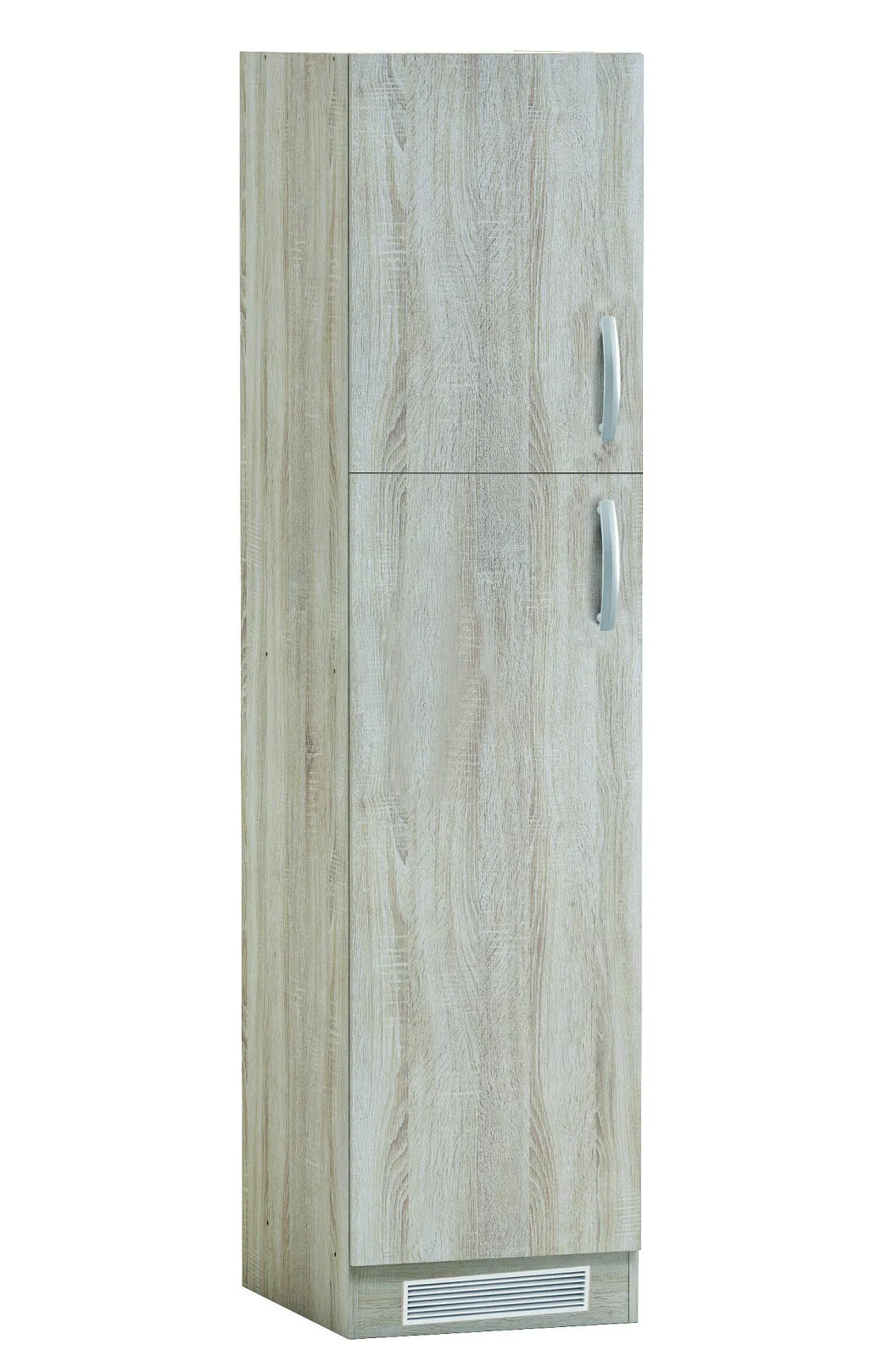 Paprika Kolomkast 60Cm Geborsteld Eik Melamine|Brico New