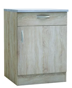 Paprika Onderkast 60Cm Geborsteld Eik Melamine|Brico Online