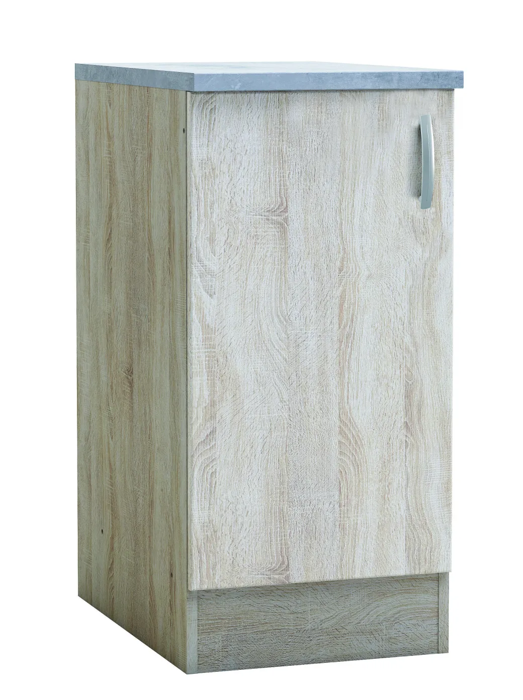 Paprika Onderkast 40Cm Geborsteld Eik Melamine|Brico Outlet