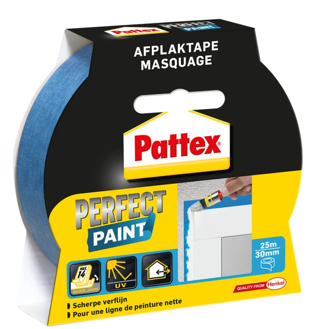 Brico Afplaktape-Pattex Afplaktape 'Perfect Paint' 25Mx30Mm