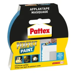 Brico Afplaktape-Pattex Afplaktape Perfect Paint 19Mmx25M