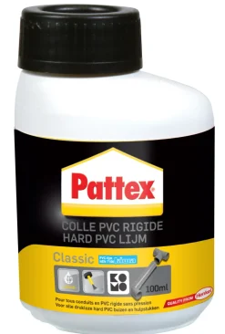 Brico Lijm- & Kitpistolen-Pattex Lijm Classic Hard Pvc 100Ml