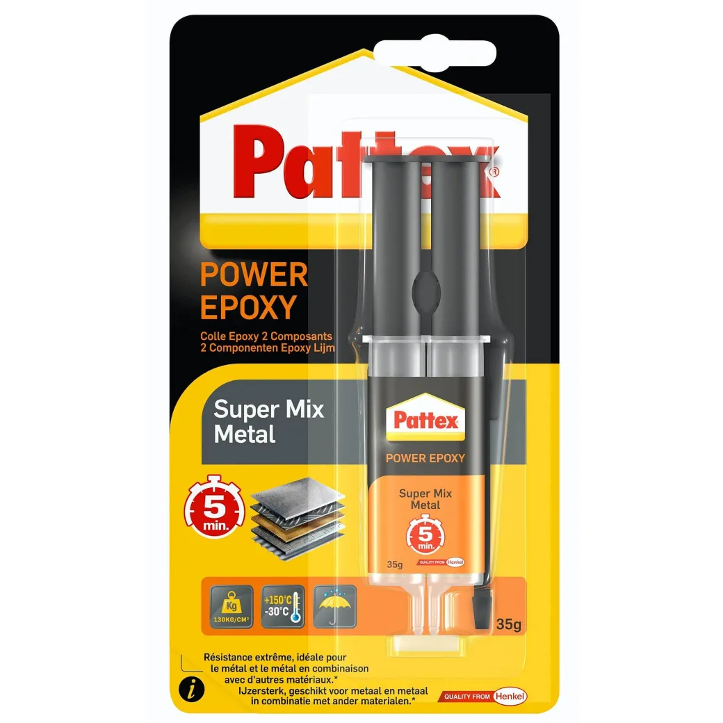Pattex Power Epoxy Metaal 25Ml|Brico Outlet