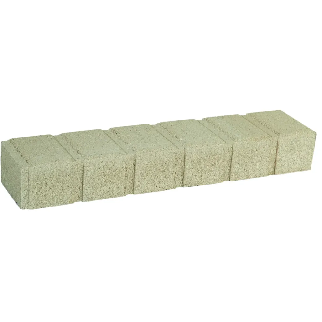 Brico Opsluitbanden & Boordstenen-Penez Herman Boordsteen 'Vauban' Beton Creme 50 X 11 X 7 Cm
