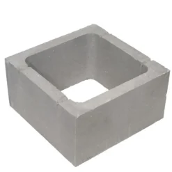 Brico Opsluitbanden & Boordstenen-Penez Herman Kolom Te Bekleden Beton Grijs 20 X 20 X 25 Cm