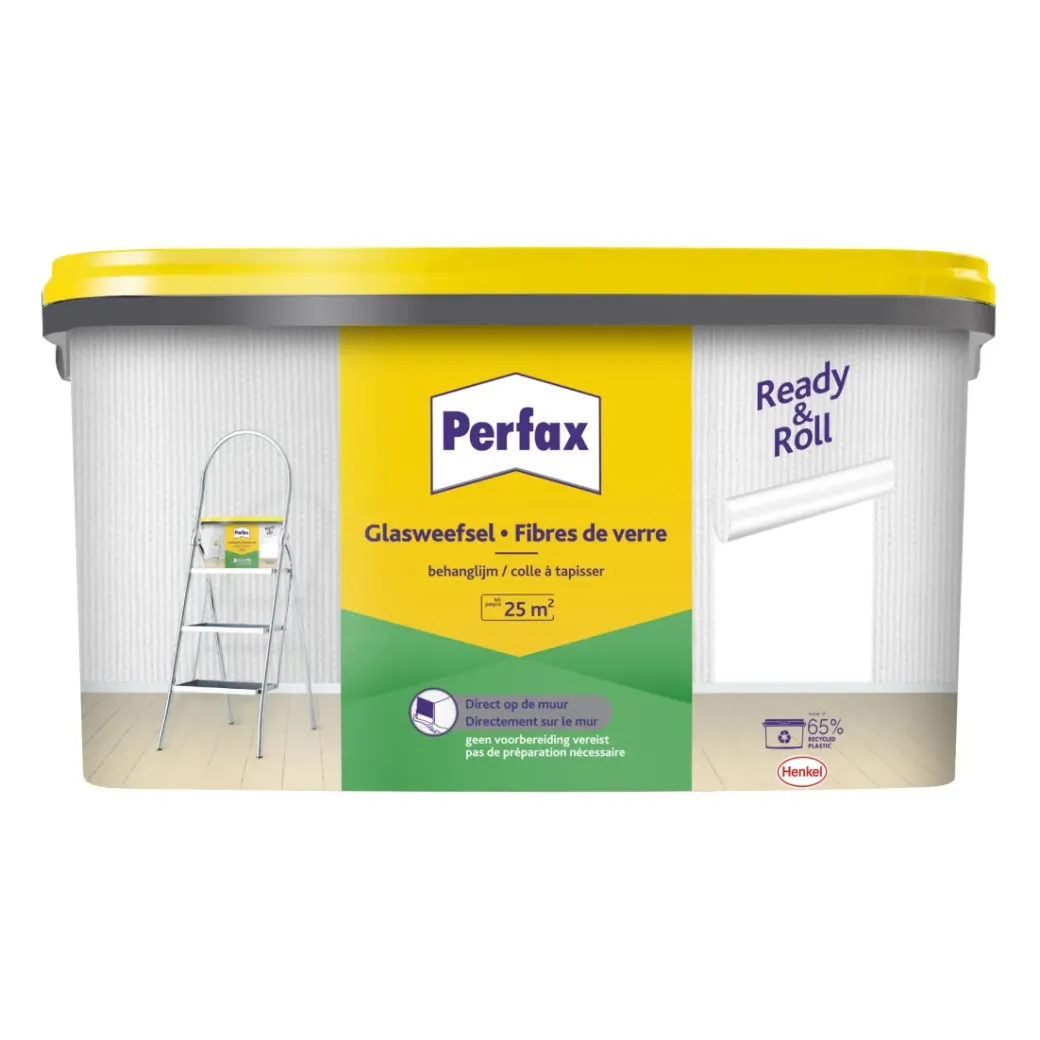 Brico Behanglijm-Perfax Behanglijm Voor Glasvezel Ready & Roll 5Kg