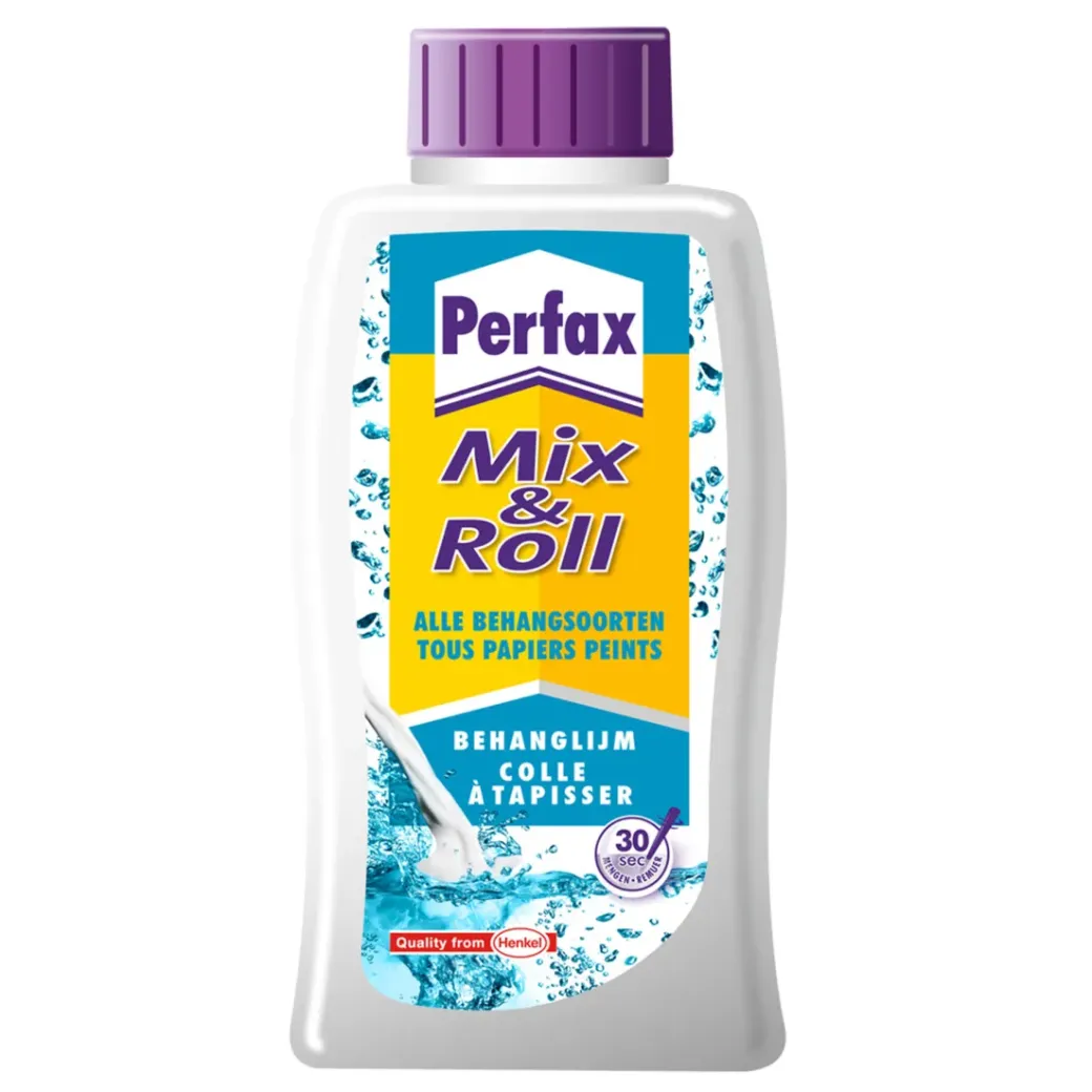 Brico Behanglijm-Perfax Behangplaksel Mix&Roll 500G