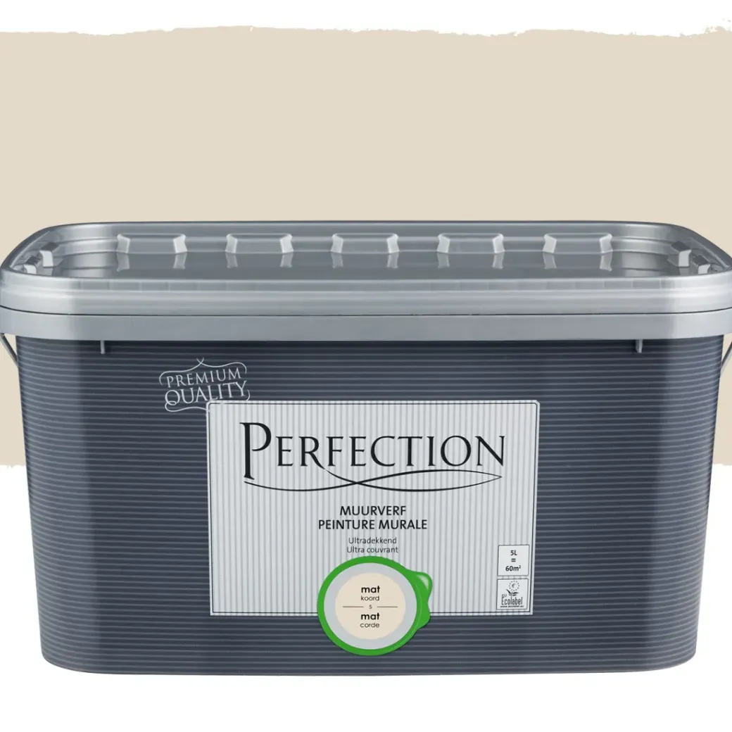 Brico Muurverf-Perfection Muurverf Ultradekkend Mat Koord 5L