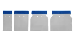 Brico Verfspuiten-Perfection Set Schildersmessen Rvs 4St