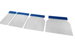 Brico Verfspuiten-Perfection Set Schildersmessen Rvs 4St