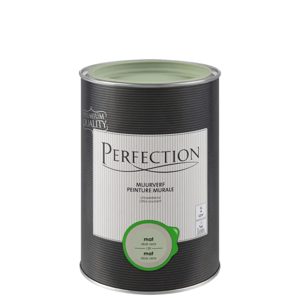 Brico Muurverf-Perfection Ultradekkende Muurverf Aloe Vera Mat 1L