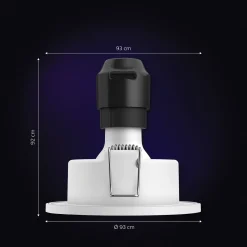 Philips Hue Inbouwspot Xamento Chroom 9,3Cm Gu10 5,7W 3 Stuks|Brico Sale