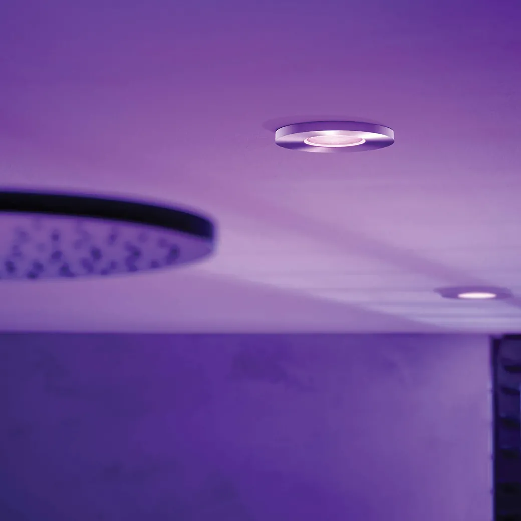 Philips Hue Inbouwspot Xamento Chroom 9,3Cm Gu10 5,7W 3 Stuks|Brico Sale
