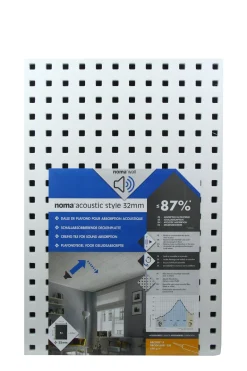 Plafondtegel Noma Acoustic Style Polystyreen 58,5X39X3,2Cm 4St|Brico Clearance