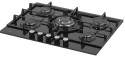 Plaque De Cuisson A Gaz Electrum Sur Verre Ps 7051 Cr|Brico New