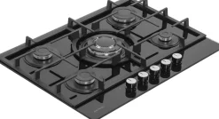 Plaque De Cuisson A Gaz Electrum Sur Verre Ps 7051 Cr|Brico New