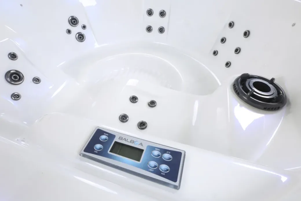 Brico Spa En Jacuzzi-Poolstar Spa Acrylique Halfmoon 4 Personen
