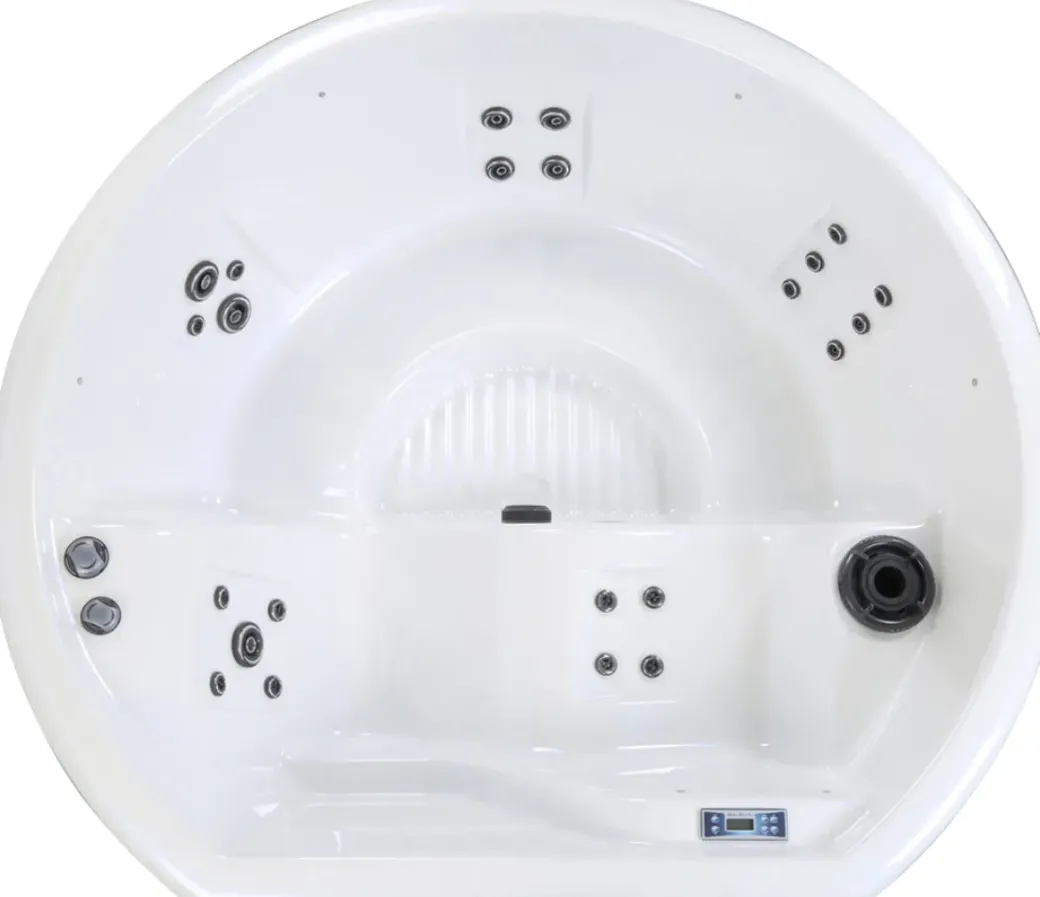 Brico Spa En Jacuzzi-Poolstar Spa Acrylique Halfmoon 4 Personen