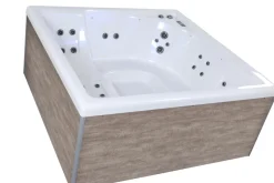 Brico Spa En Jacuzzi-Poolstar Spa Acrylique Square 5 Personen