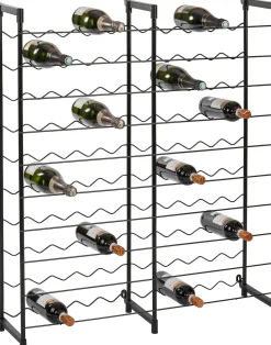 Practo Home Flessenrek Metaal Voor 100 Flessen|Brico Outlet