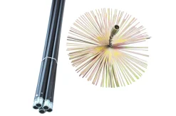 Brico Onderhoud<Practo Veegset Borstel + Stok Metaal O25Cm 7M