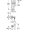 Precision Flow Thermostatische Douchekraan 1/2" Met Doucheset, Chroom|Brico Clearance