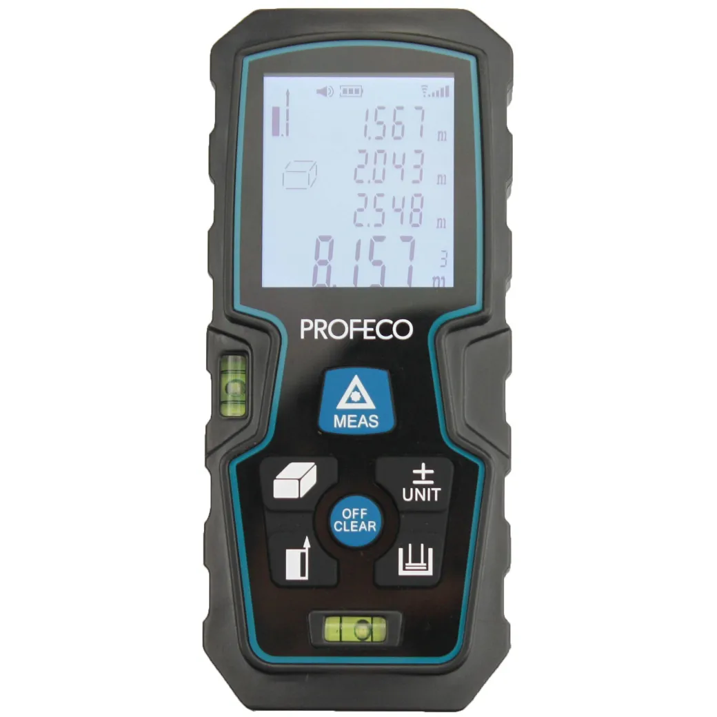 Profeco Laser Afstandsmeter 60 Meter - Incl. Hoes En Batterijen|Brico Sale