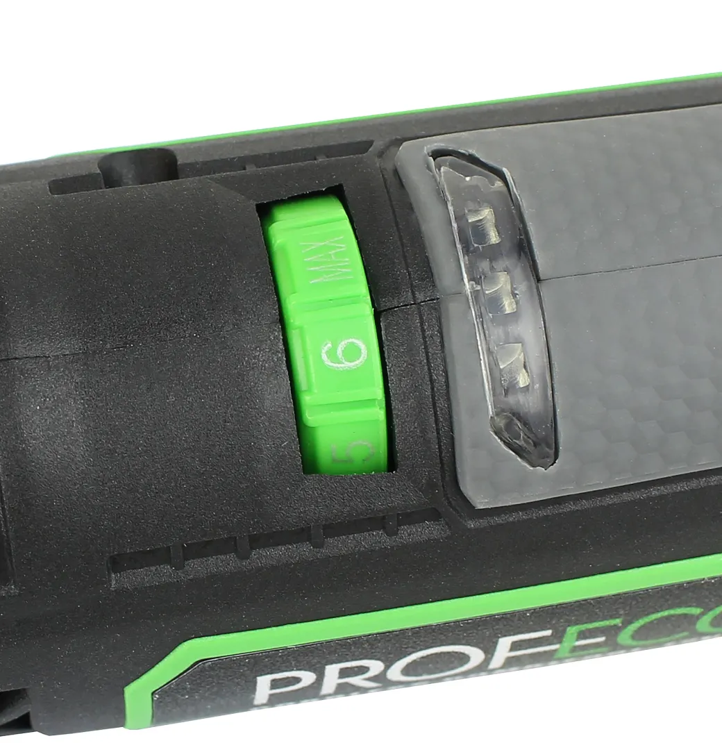 Profeco Multitool 12V 1.3Ah Incl. Accu & Oplader +50 Accessoires|Brico New