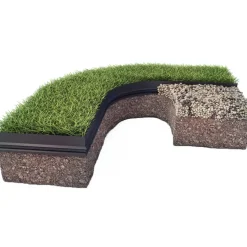 Brico Opsluitbanden & Boordstenen-Professionele Kunststof Randbegrenzing B-Edge Pro 10M - Zwart