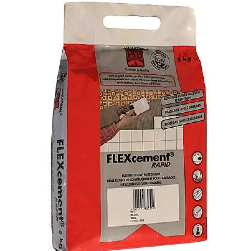 Ptb Bouw- En Tegellijm Grijs 5 Kg|Brico