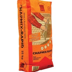 Ptb-Compaktuna Snel Uithardende Dekvloer 'Chapmix-Rapid' 25 Kg|Brico Best