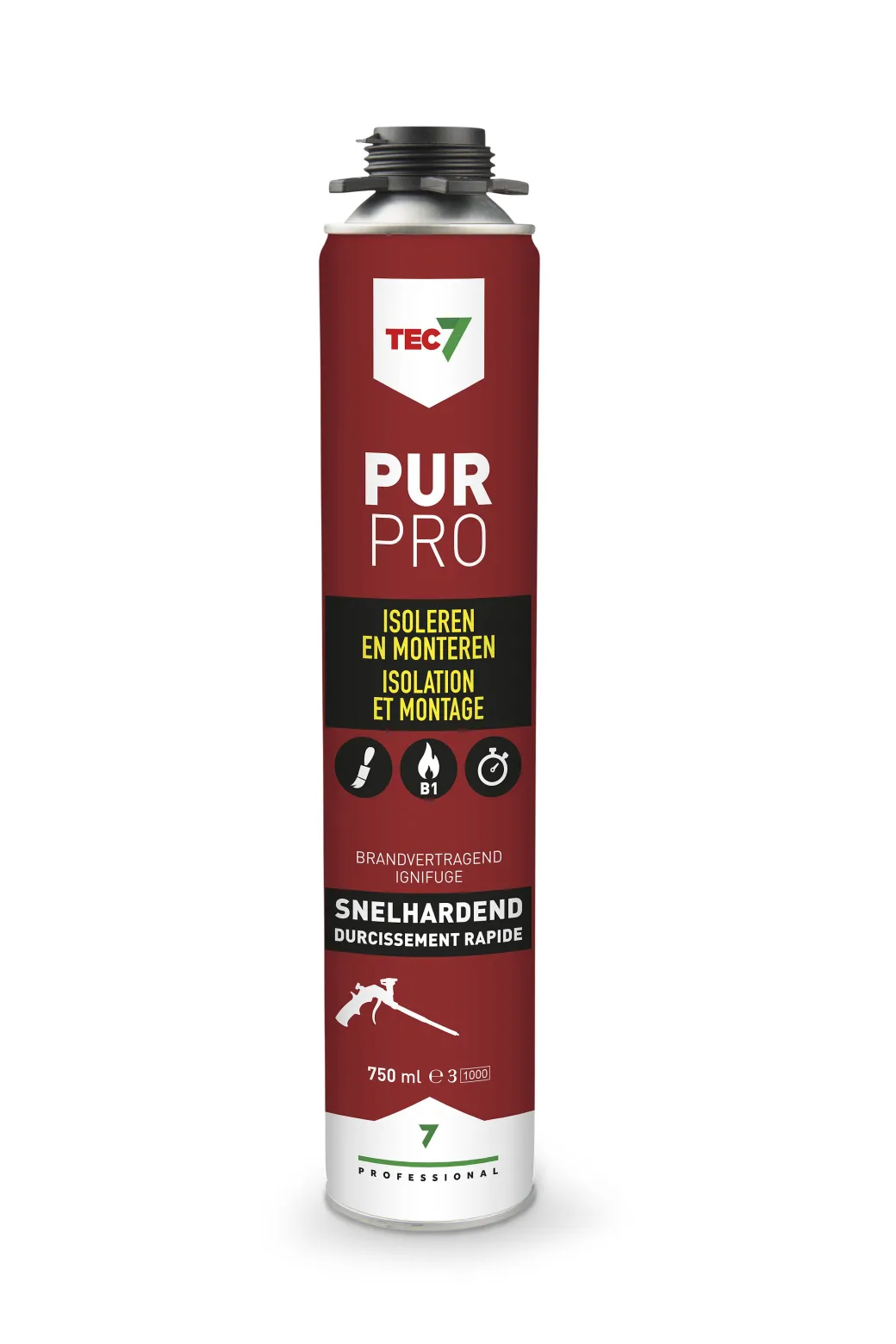 Pur Pro Isolatie- En Montageschuim -Aerosol 750Ml|Brico Clearance