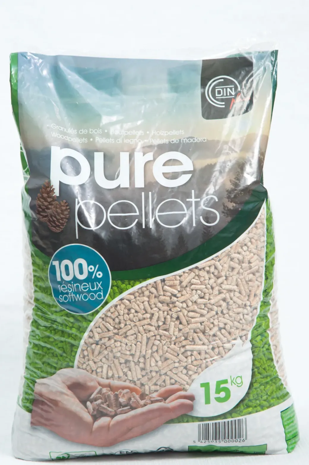 Brico Brandstoffen<Pure Pellets Houtpellets Din+ 15Kg