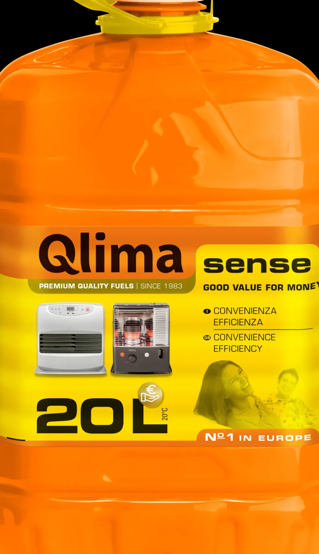 Brico Brandstoffen<Qlima Kachelbrandstof Sense 20L