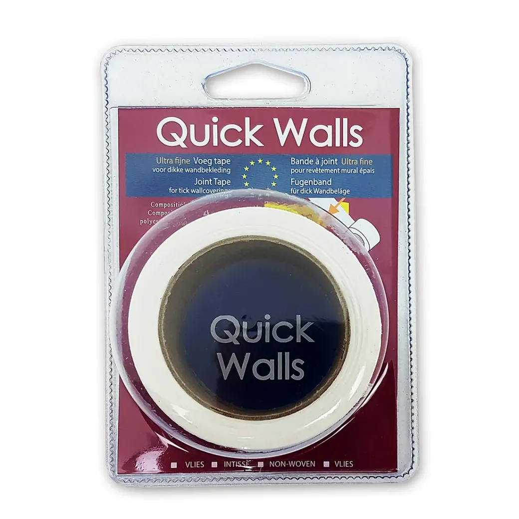 Brico Behanglijm-Quick Walls Voegband Dikke Coating Ultrafijn Vliesbehang