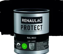 Brico Lakken-Renaulac Lak Protect Ral8022 Mat 750Ml