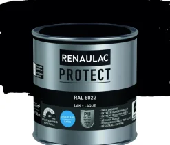 Brico Lakken-Renaulac Lak Protect Ral8022 Zijdeglans 250Ml