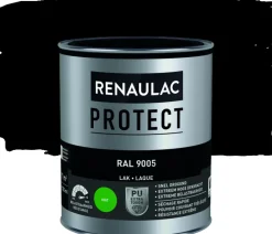 Brico Lakken-Renaulac Lak Protect Ral9005 Mat 750Ml