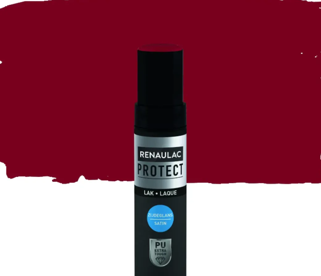 Brico Lakken-Renaulac Lakcorrectiepen Protect Ral3005 Zijdeglans 12Ml